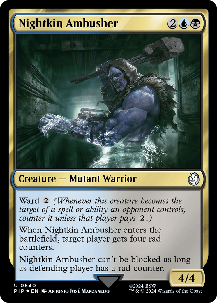 Nightkin Ambusher (Surge Foil) [Fallout] | Impulse Games and Hobbies