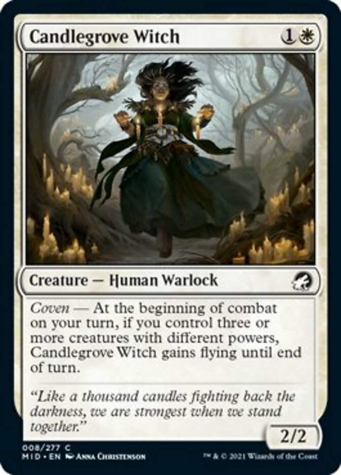 Candlegrove Witch [Innistrad: Midnight Hunt] | Impulse Games and Hobbies