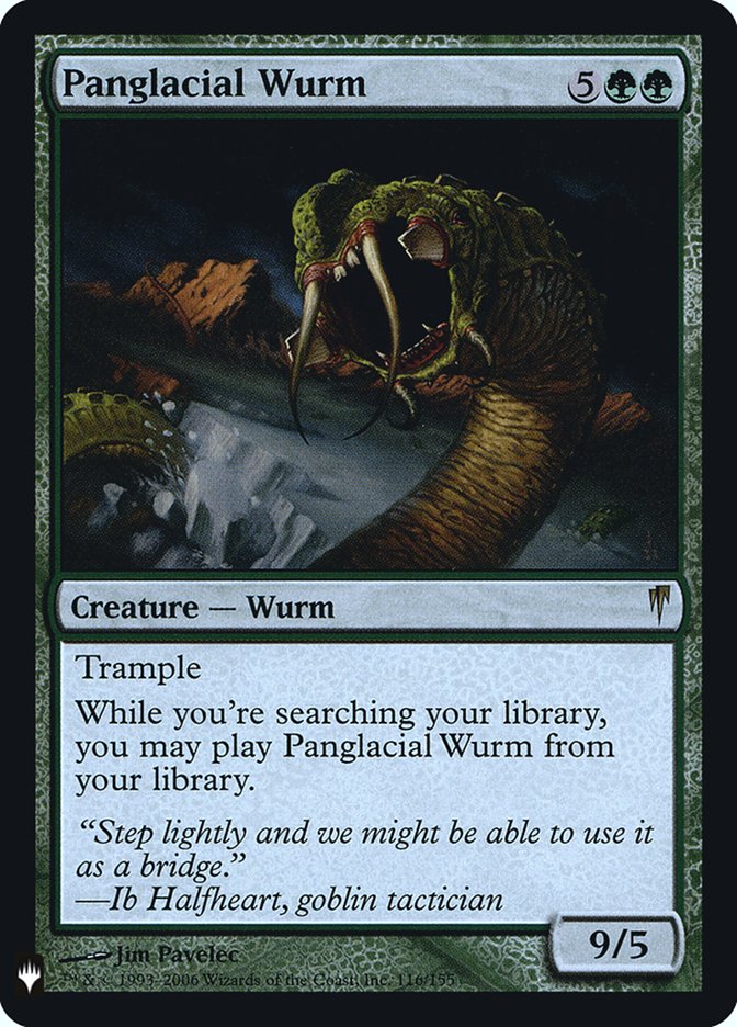 Panglacial Wurm [Mystery Booster] | Impulse Games and Hobbies