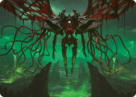 Archfiend of the Dross Art Card [Phyrexia: All Will Be One Art Series] | Impulse Games and Hobbies