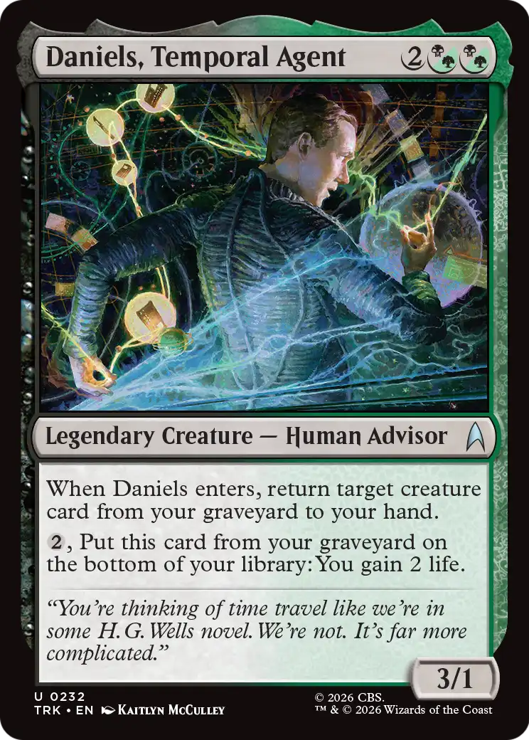 Daniels, Temporal Agent [Star Trek] | Impulse Games and Hobbies