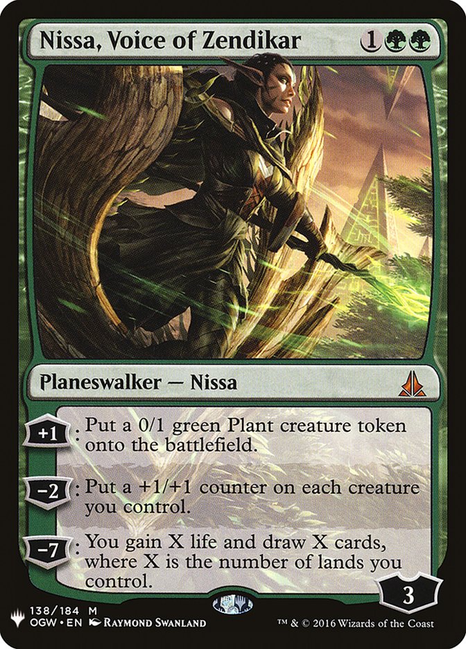 Nissa, Voice of Zendikar [Mystery Booster] | Impulse Games and Hobbies