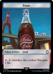 Food (0013) // Human Soldier Double-Sided Token [Fallout Tokens] | Impulse Games and Hobbies