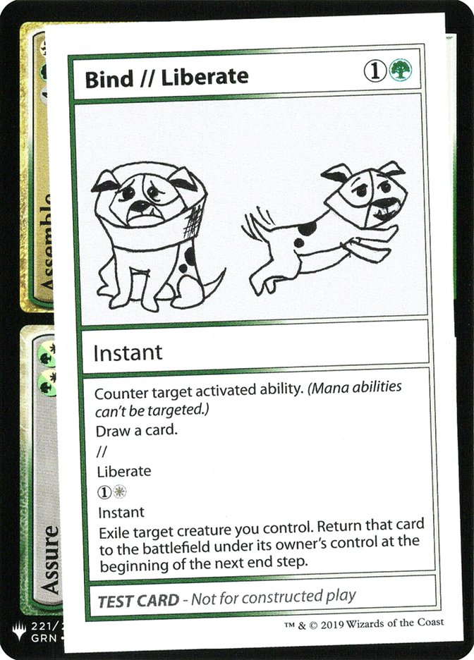 Bind // Liberate [Mystery Booster Playtest Cards] | Impulse Games and Hobbies