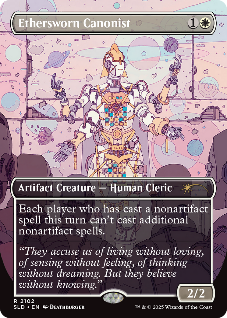 Ethersworn Canonist (Galaxy Foil) [Secret Lair Drop Series] | Impulse Games and Hobbies