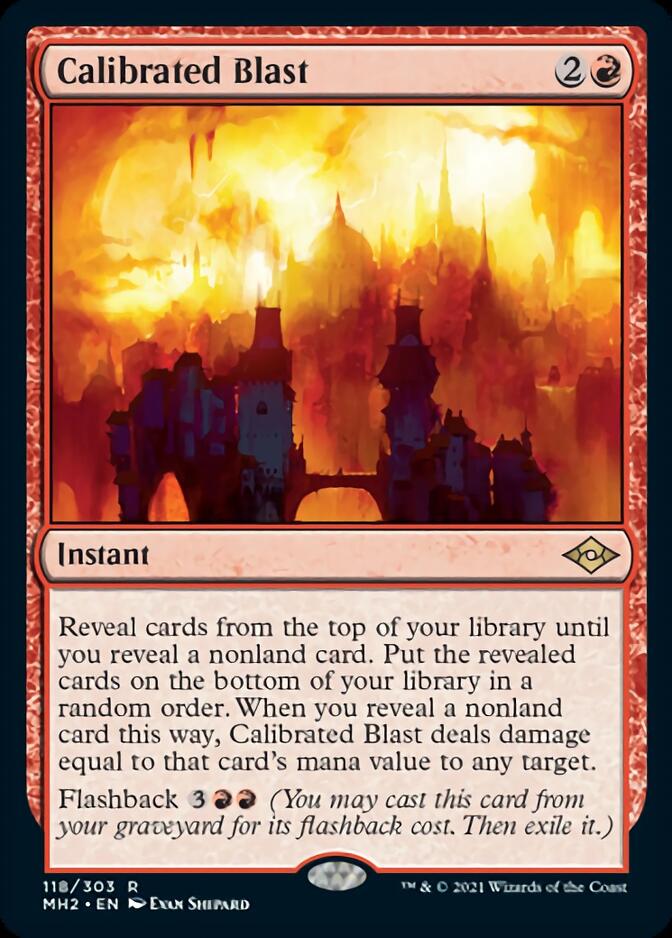 Calibrated Blast [Modern Horizons 2] | Impulse Games and Hobbies