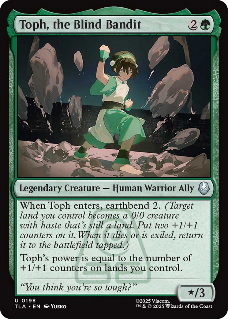 Toph, the Blind Bandit [Avatar: The Last Airbender] | Impulse Games and Hobbies
