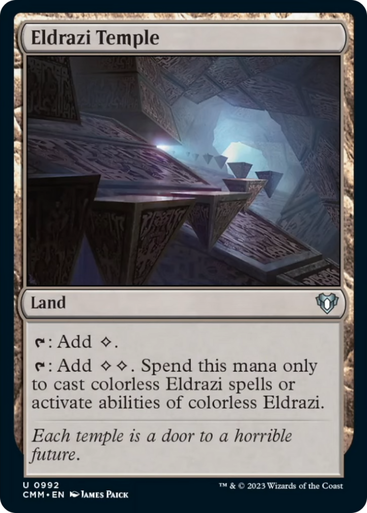 Eldrazi Temple [Commander Masters] | Impulse Games and Hobbies