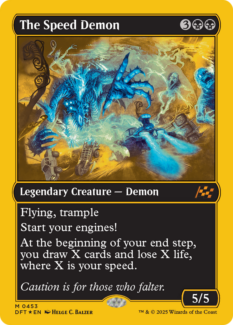 The Speed Demon (First-Place Foil) [Aetherdrift] | Impulse Games and Hobbies