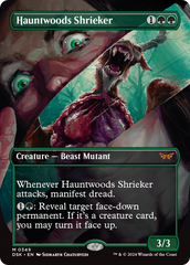 Hauntwoods Shrieker (Borderless) [Duskmourn: House of Horror] | Impulse Games and Hobbies