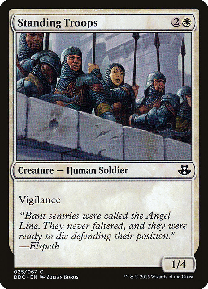 Standing Troops [Duel Decks: Elspeth vs. Kiora] | Impulse Games and Hobbies