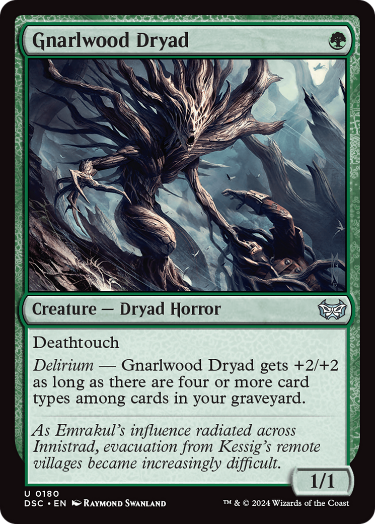 Gnarlwood Dryad [Duskmourn: House of Horror Commander] | Impulse Games and Hobbies
