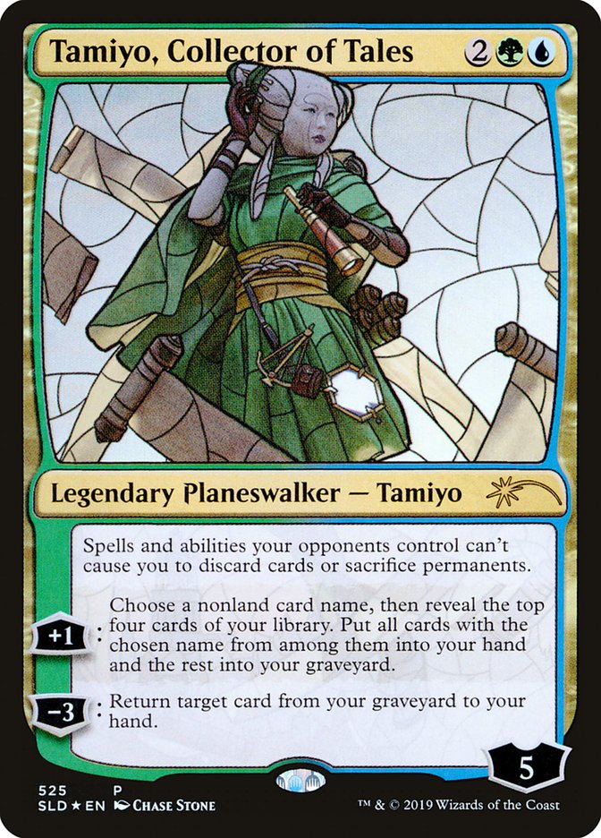 Tamiyo, Collector of Tales (Stained Glass) [Secret Lair Drop Promos] | Impulse Games and Hobbies