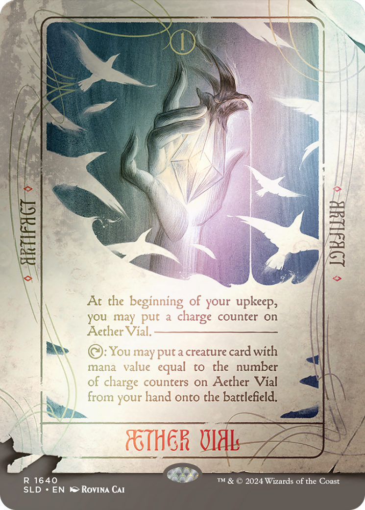 Aether Vial (Rainbow Foil) [Secret Lair Drop Series] | Impulse Games and Hobbies