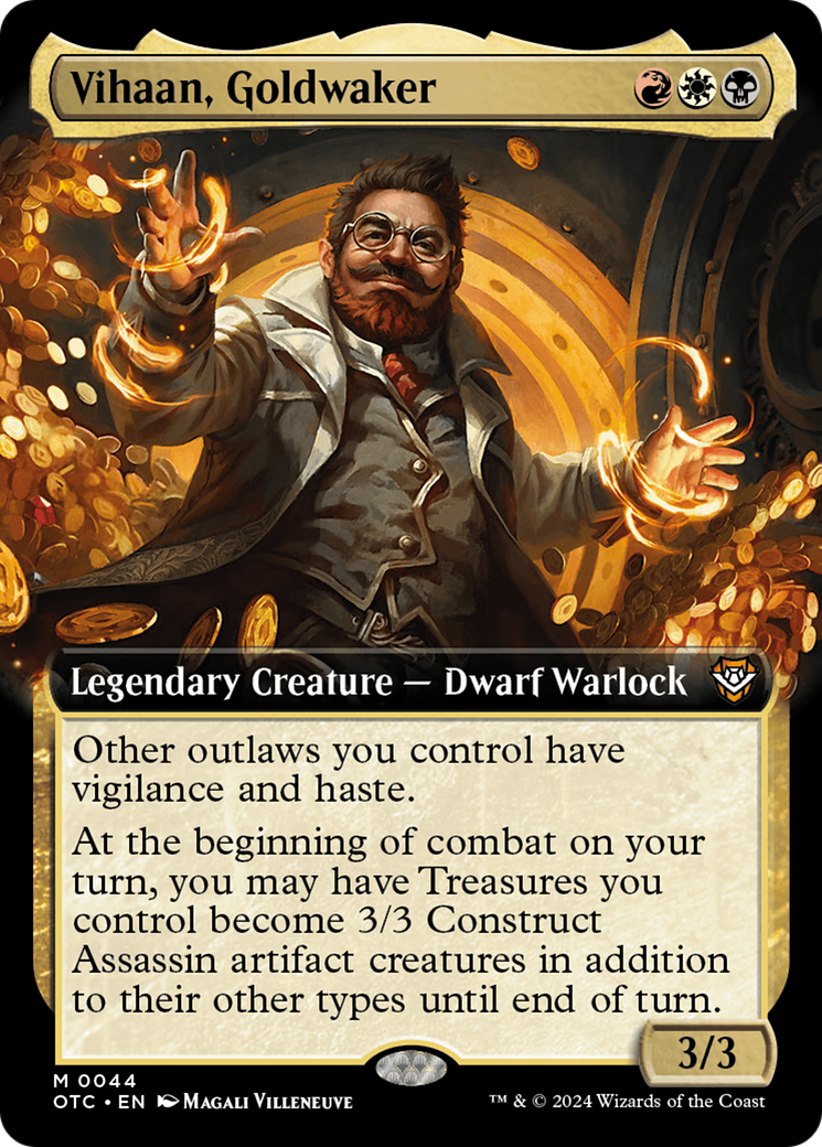 Vihaan, Goldwaker (Extended Art) [Outlaws of Thunder Junction Commander] | Impulse Games and Hobbies