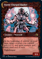 Reckless Stormseeker // Storm-Charged Slasher (Showcase Equinox) [Innistrad: Midnight Hunt] | Impulse Games and Hobbies