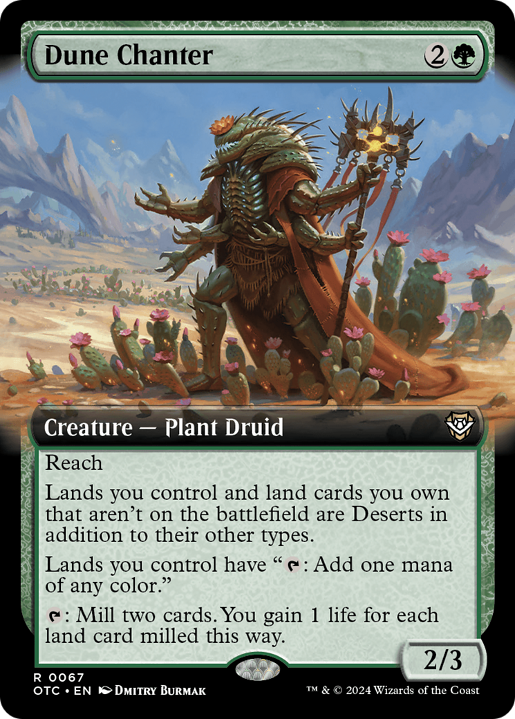Dune Chanter (Extended Art) [Outlaws of Thunder Junction Commander] | Impulse Games and Hobbies