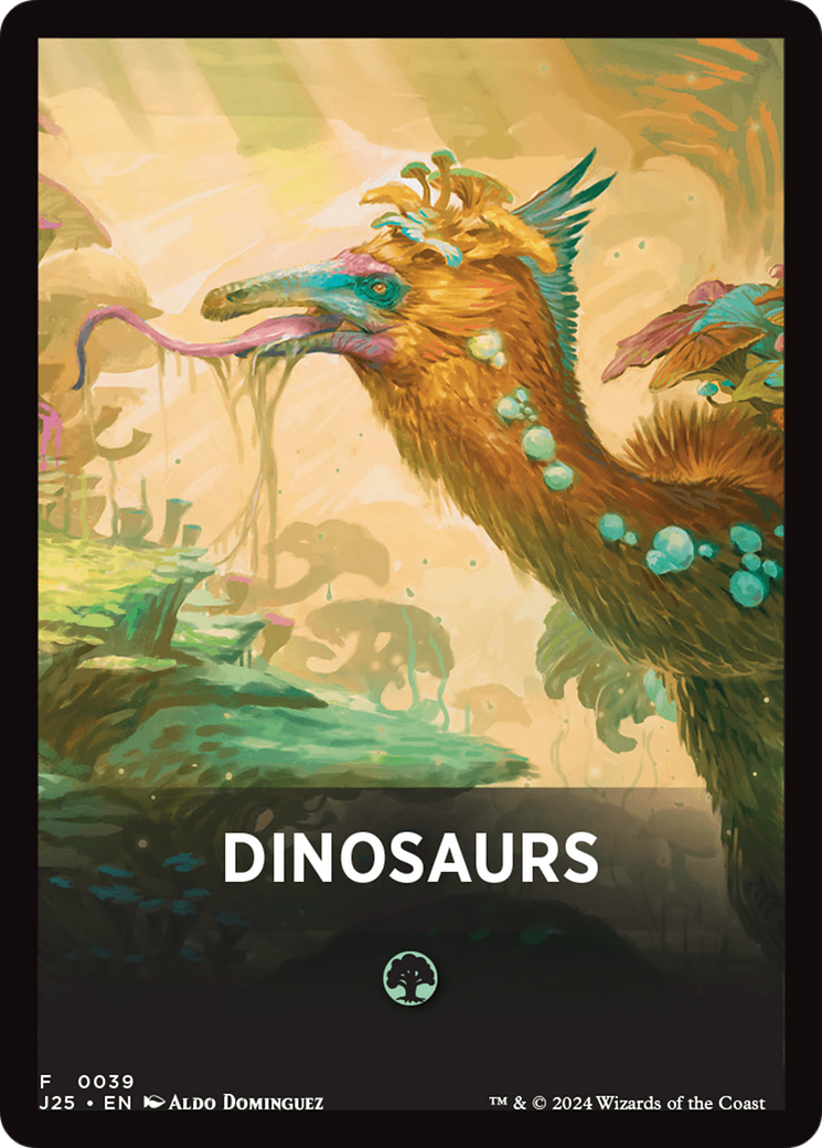 Dinosaurs Theme Card [Foundations Jumpstart Front Cards] | Impulse Games and Hobbies
