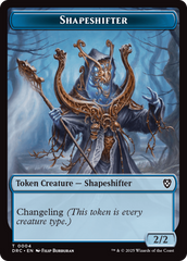 Zombie Army // Shapeshifter Double-Sided Token [Aetherdrift Tokens] | Impulse Games and Hobbies