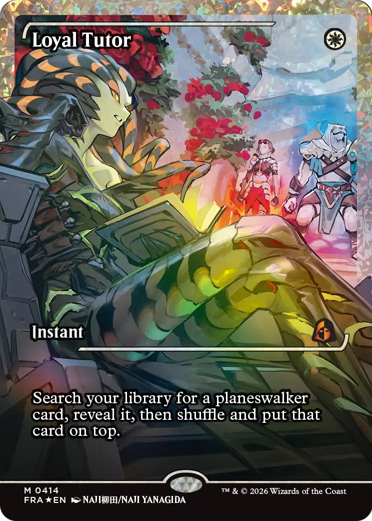 Loyal Tutor (Showcase) (Fracture Foil) [Reality Fracture] | Impulse Games and Hobbies