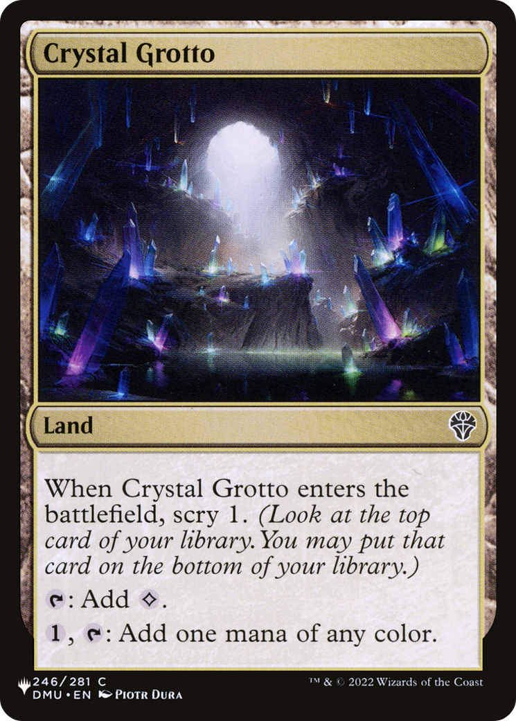 Crystal Grotto [The List Reprints] | Impulse Games and Hobbies