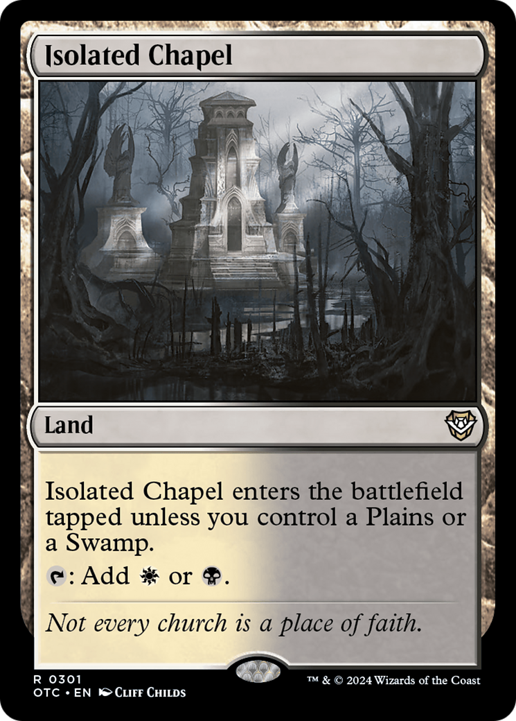 Isolated Chapel [Outlaws of Thunder Junction Commander] | Impulse Games and Hobbies