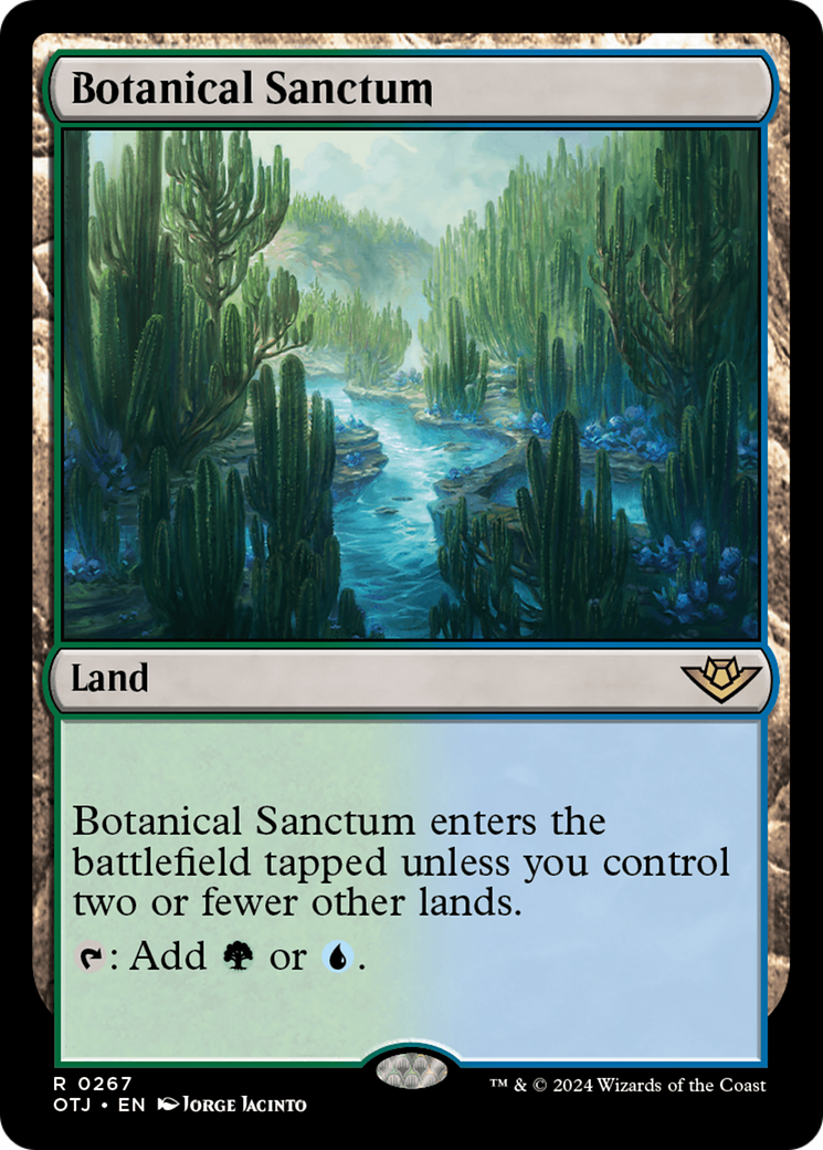 Botanical Sanctum [Outlaws of Thunder Junction] | Impulse Games and Hobbies