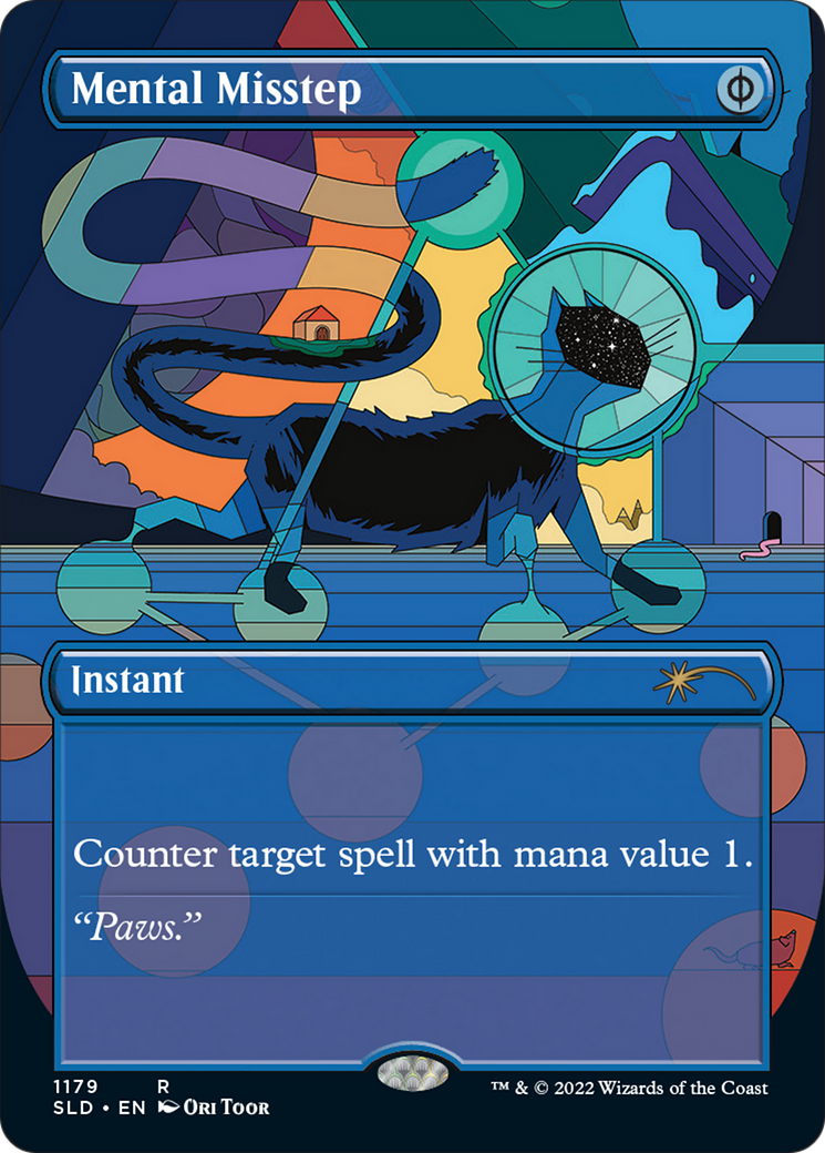 Mental Misstep (Borderless) [Secret Lair Drop Series] | Impulse Games and Hobbies