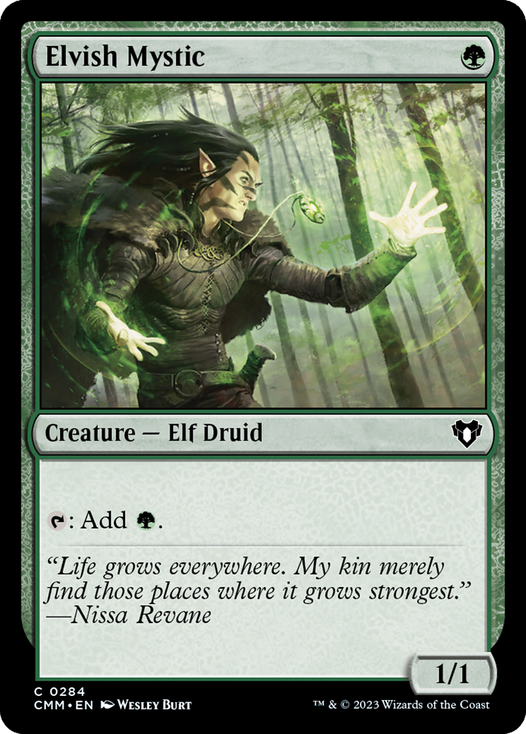 Elvish Mystic [Commander Masters] | Impulse Games and Hobbies