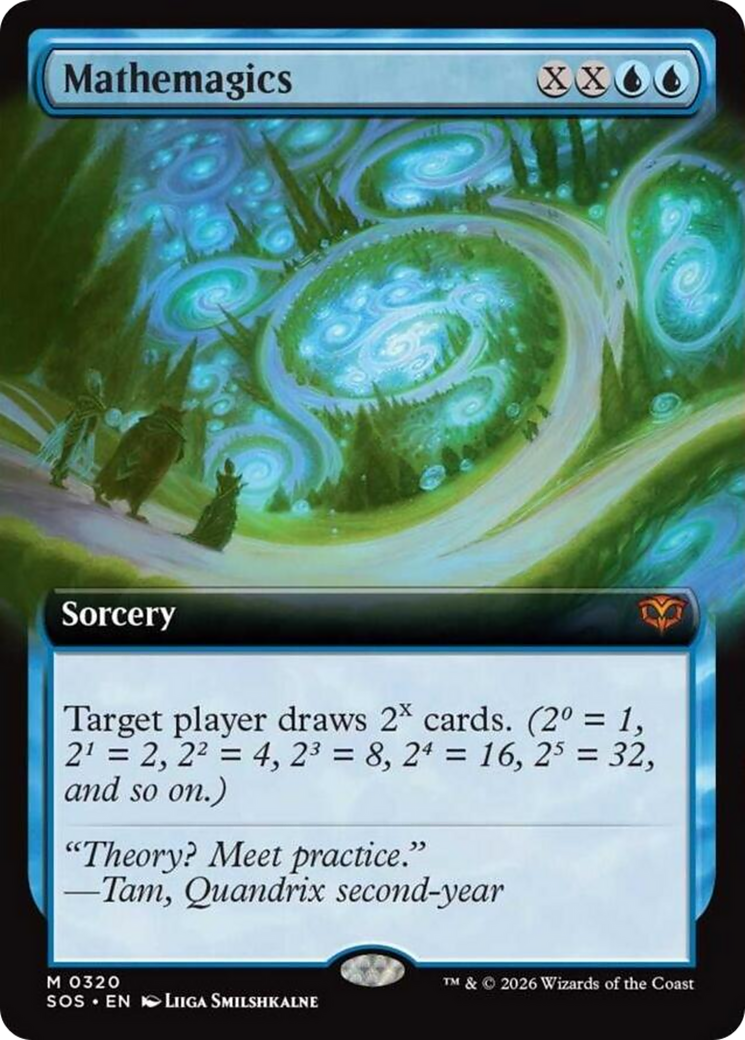 Mathemagics (Extended Art) [Secrets of Strixhaven] | Impulse Games and Hobbies