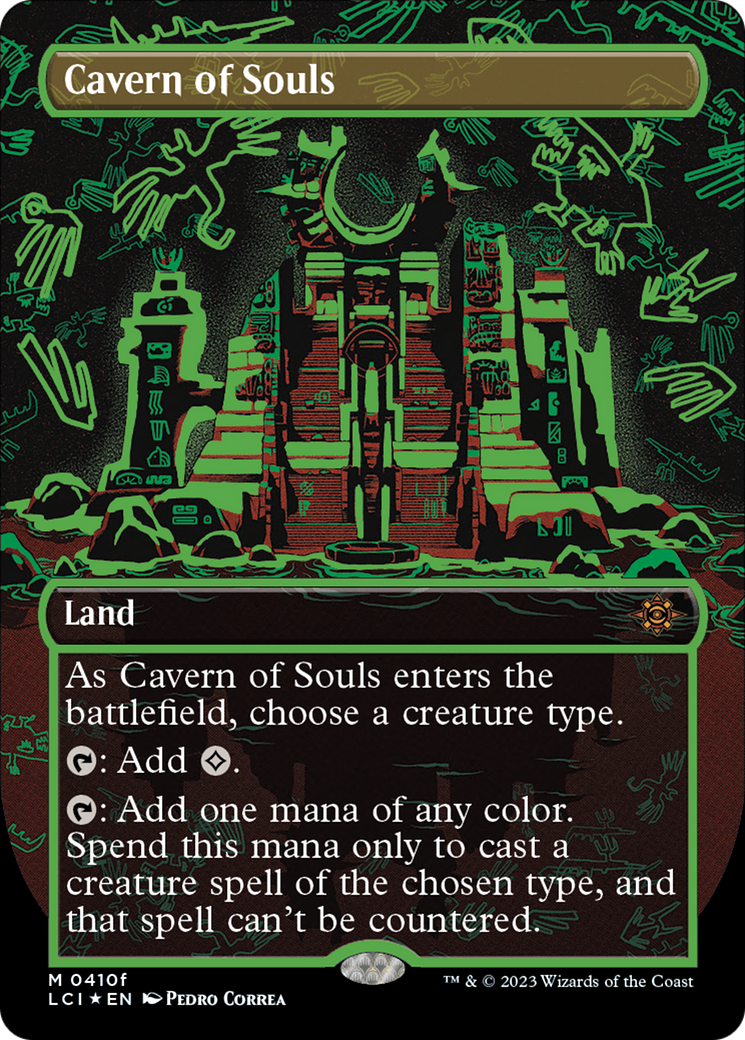 Cavern of Souls (0410f) (Borderless) [The Lost Caverns of Ixalan] | Impulse Games and Hobbies