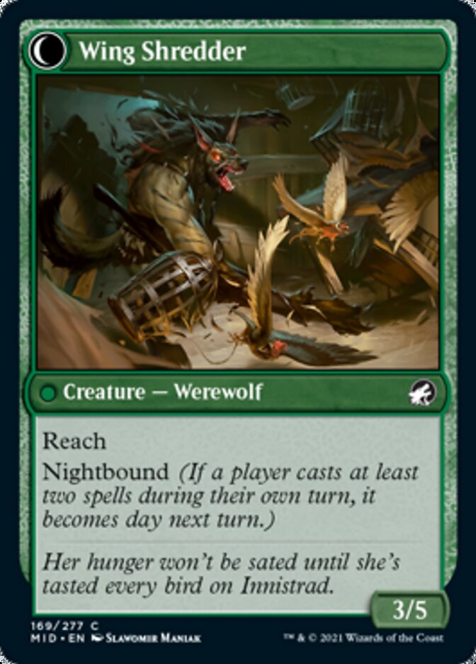 Bird Admirer // Wing Shredder [Innistrad: Midnight Hunt] | Impulse Games and Hobbies