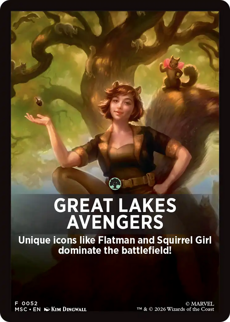 Great Lakes Avengers Theme Card [Marvel Super Heroes Commander] | Impulse Games and Hobbies