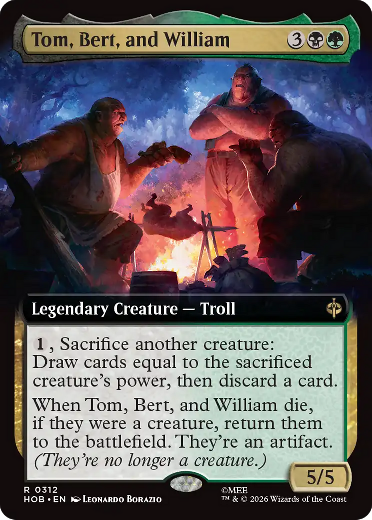 Tom, Bert, and William (Extended Art) [The Hobbit] | Impulse Games and Hobbies
