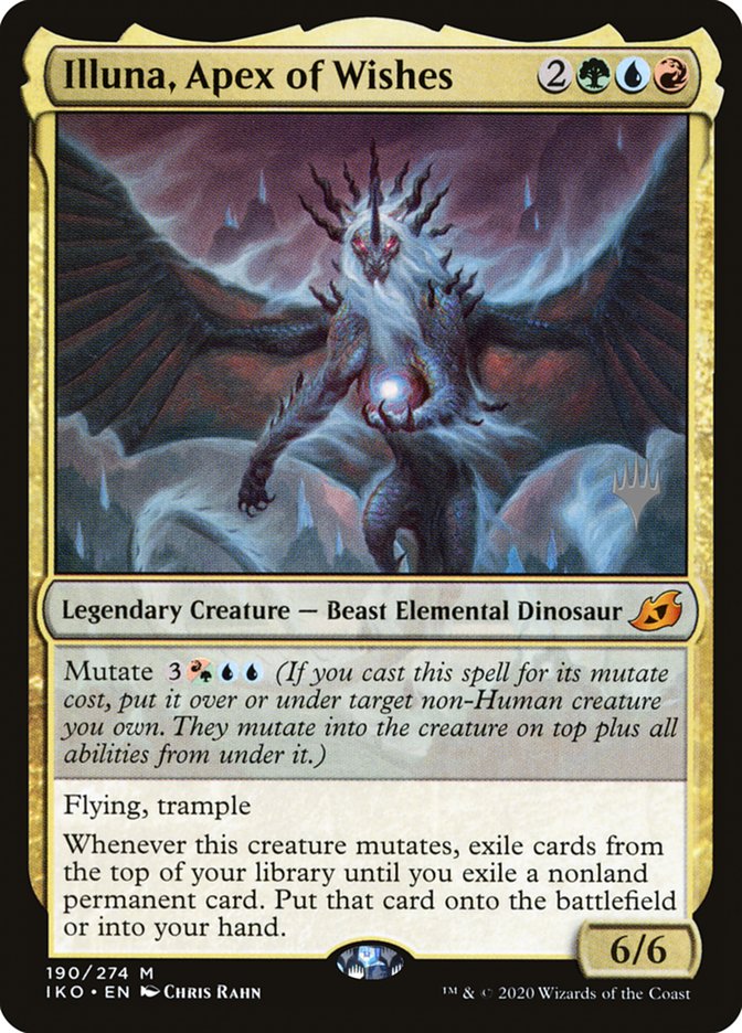 Illuna, Apex of Wishes (Promo Pack) [Ikoria: Lair of Behemoths Promos] | Impulse Games and Hobbies