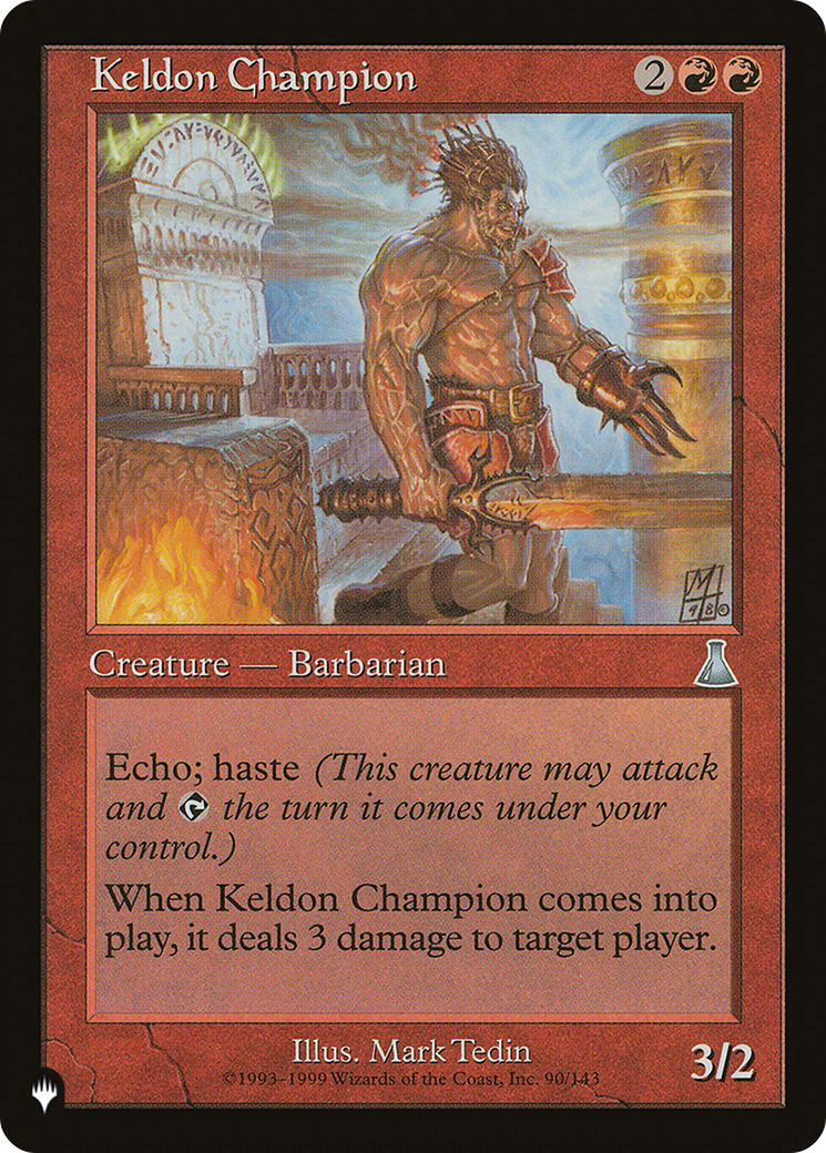 Keldon Champion [The List Reprints] | Impulse Games and Hobbies