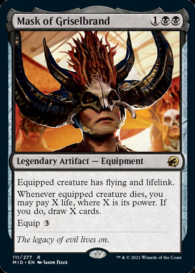 Mask of Griselbrand [Innistrad: Midnight Hunt] | Impulse Games and Hobbies