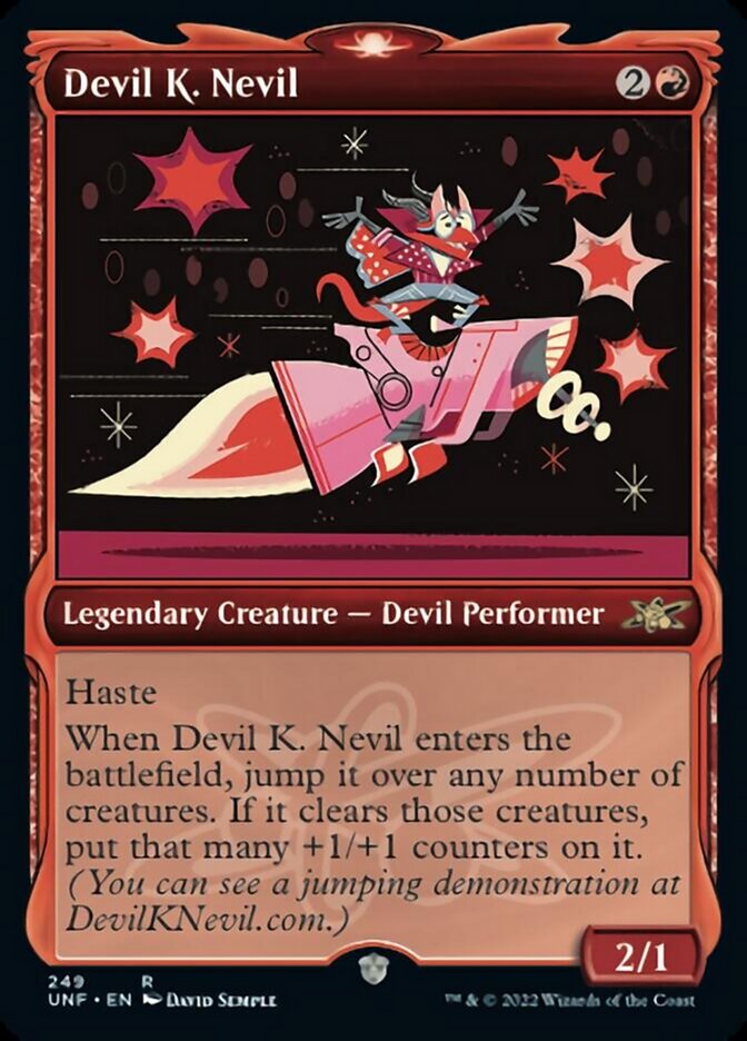 Devil K. Nevil (Showcase) [Unfinity] | Impulse Games and Hobbies
