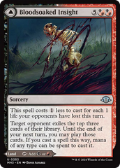 Bloodsoaked Insight // Sanguine Morass [Modern Horizons 3] | Impulse Games and Hobbies