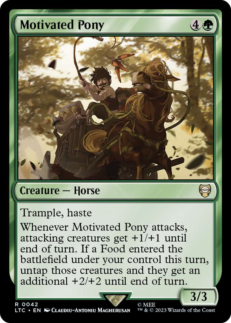 Motivated Pony [The Lord of the Rings: Tales of Middle-Earth Commander] | Impulse Games and Hobbies