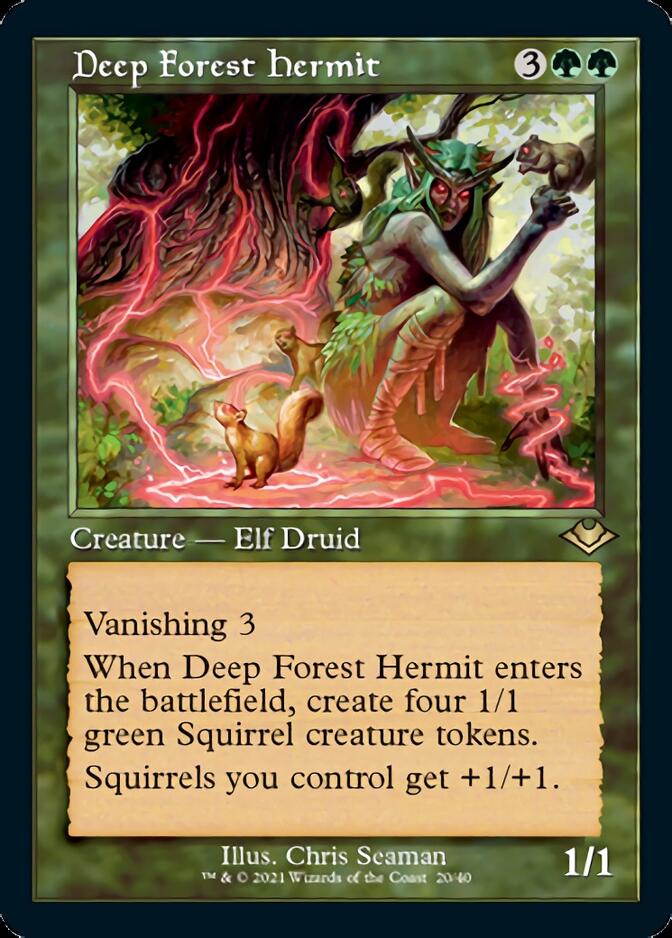 Deep Forest Hermit (Retro Foil Etched) [Modern Horizons] | Impulse Games and Hobbies