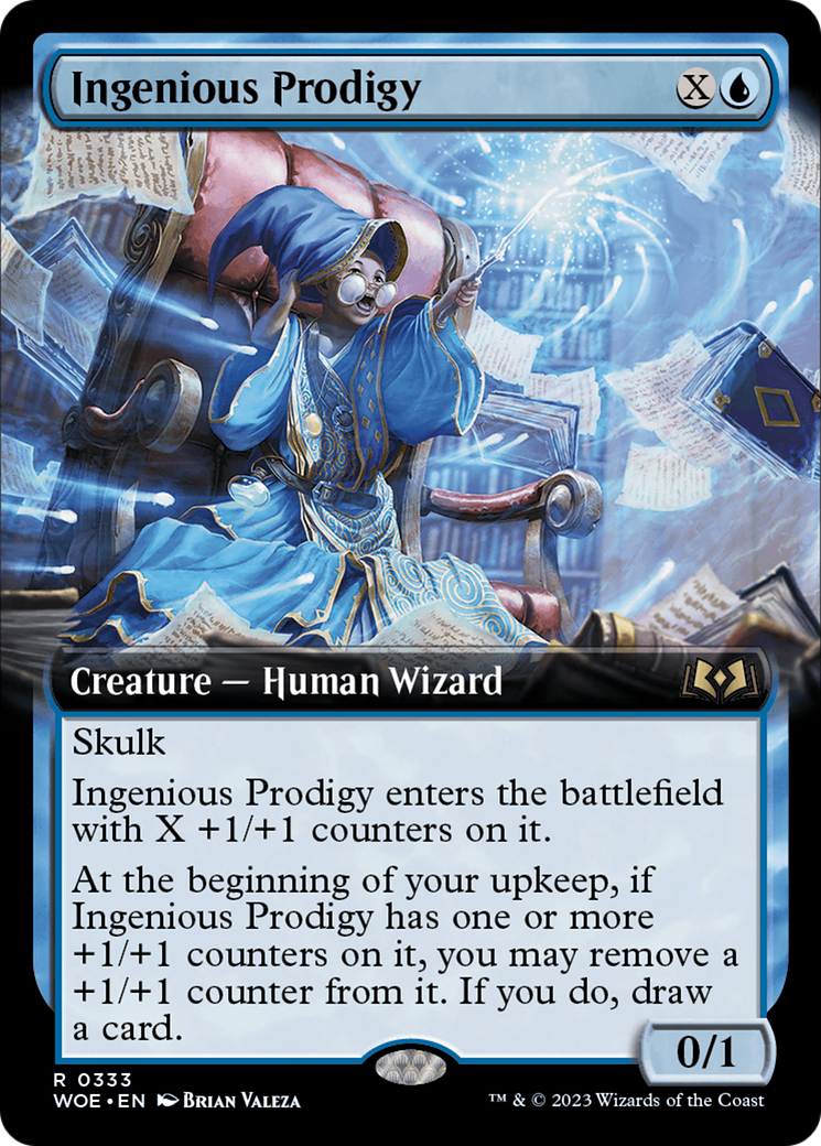 Ingenious Prodigy (Extended Art) [Wilds of Eldraine] | Impulse Games and Hobbies
