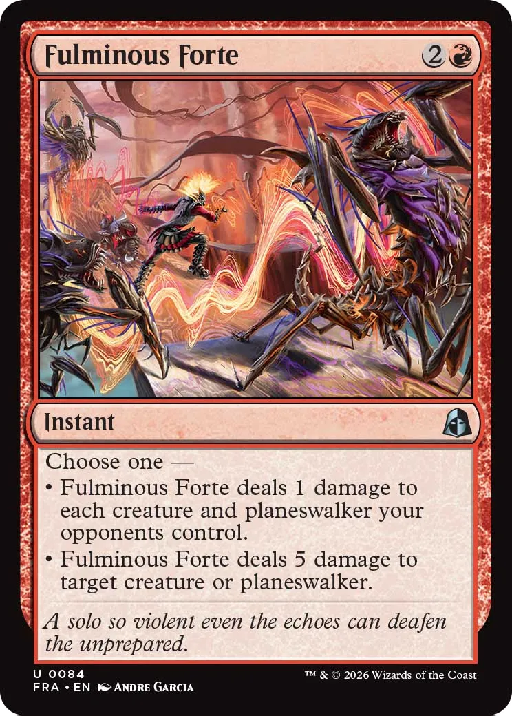 Fulminous Forte [Reality Fracture] | Impulse Games and Hobbies