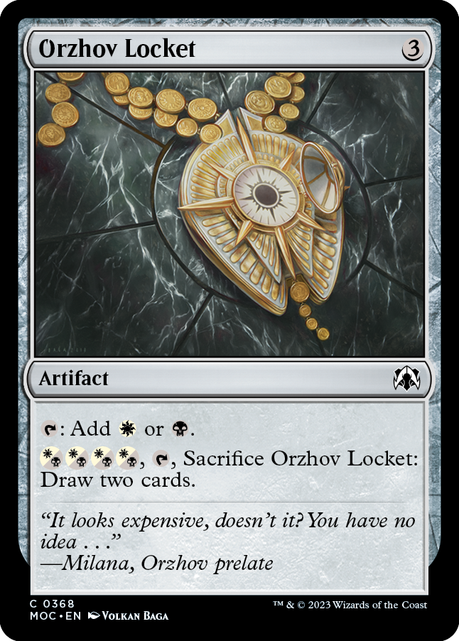 Orzhov Locket [March of the Machine Commander] | Impulse Games and Hobbies