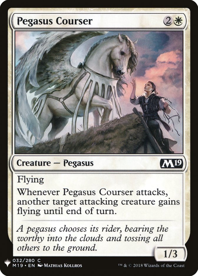 Pegasus Courser [Mystery Booster] | Impulse Games and Hobbies