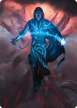 Jace, the Perfected Mind Art Card [Phyrexia: All Will Be One Art Series] | Impulse Games and Hobbies