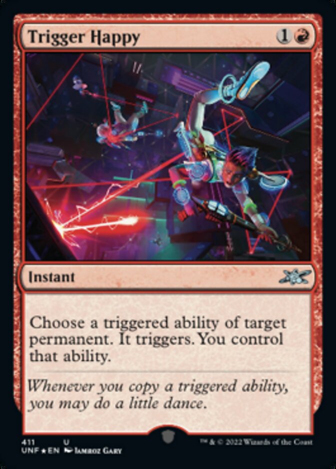 Trigger Happy (Galaxy Foil) [Unfinity] | Impulse Games and Hobbies