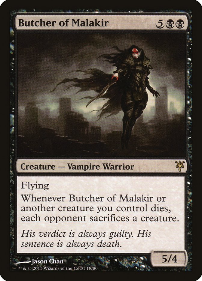 Butcher of Malakir [Duel Decks: Sorin vs. Tibalt] | Impulse Games and Hobbies
