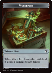 Robot // Munitions Double-Sided Token [Edge of Eternities Tokens] | Impulse Games and Hobbies