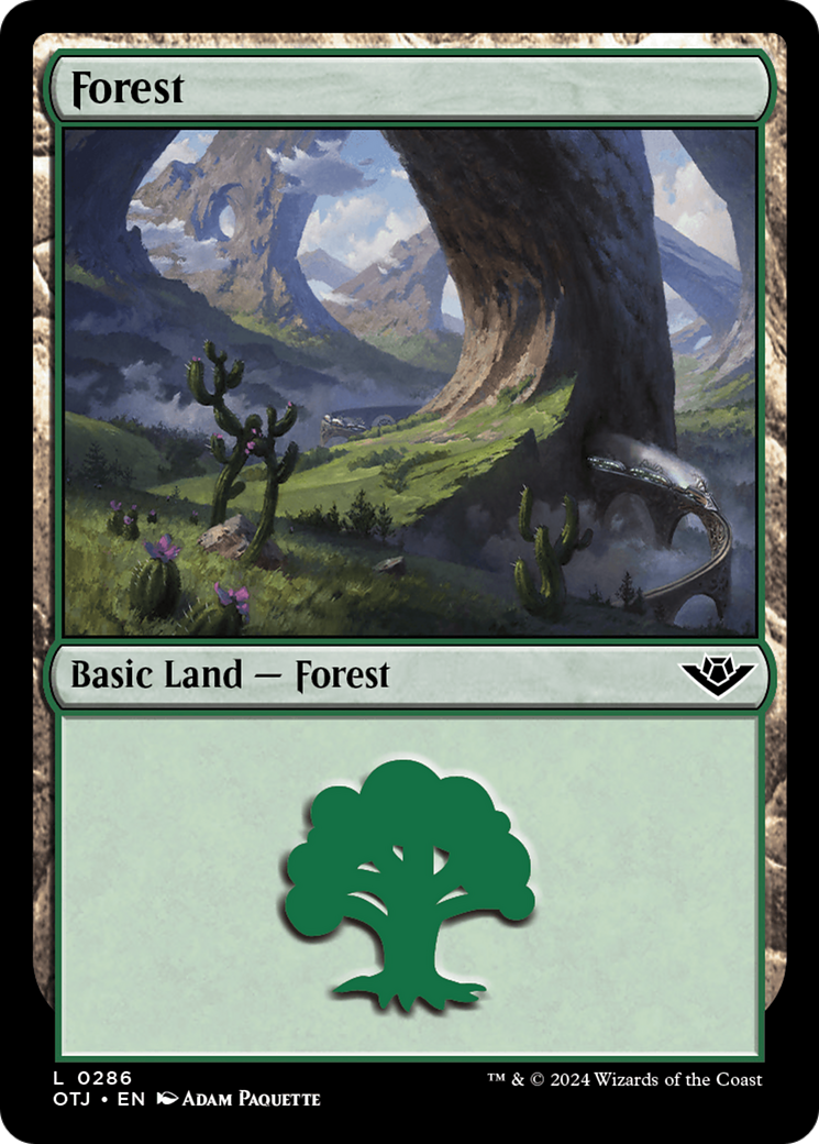 Forest (0286) [Outlaws of Thunder Junction] | Impulse Games and Hobbies